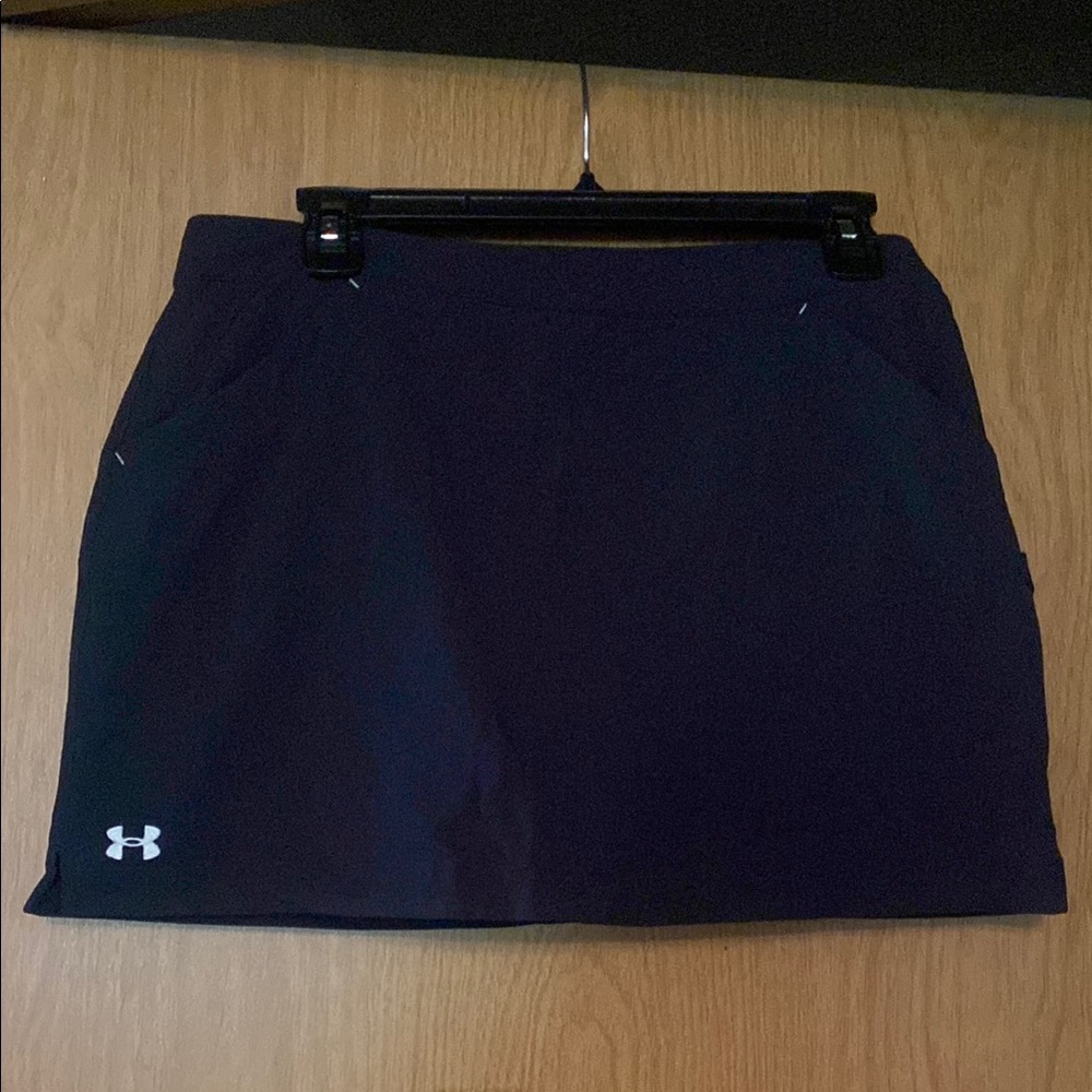 Under Armour Black Golf Skort